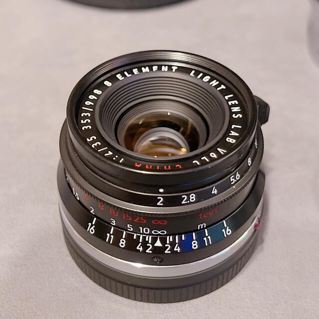 LEICA(ライカ)のLeica Summicron Light Lens Lab 35mm 周8枚玉 スマホ/家電/カメラのカメラ(レンズ(単焦点))の商品写真