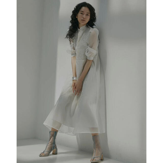Ameri VINTAGE AMERI MEDI FOREST EMBROIDERY DRESS ドレス