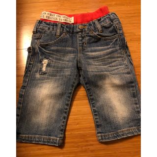 ジャンクストアー(JUNK STORE)のJUNKSTORE デニムハーフパンツ　110cm(パンツ/スパッツ)