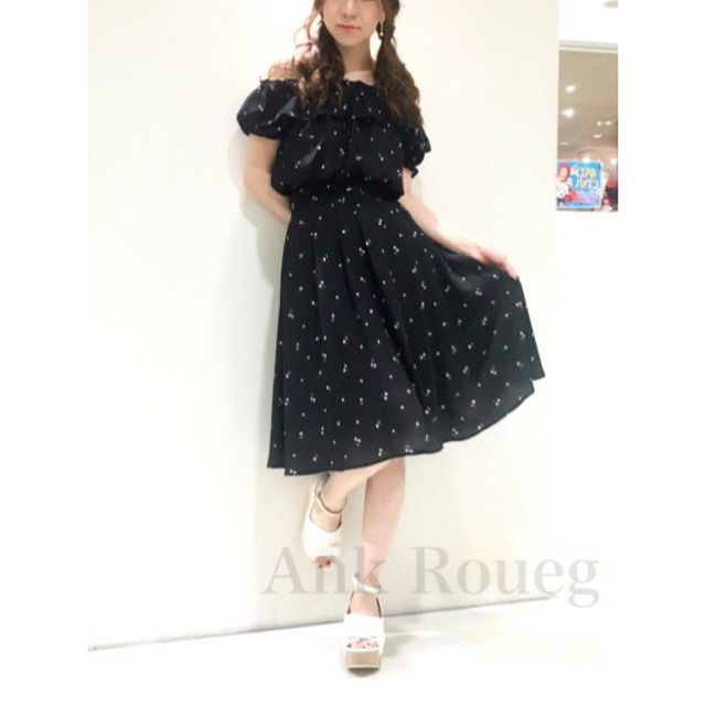 Ank Rouge - 未使用 アンクルージュ さくらんぼ チェリーハート Ank Rouge - 未使用 アンクルージュ さくらんぼ チェリーハート