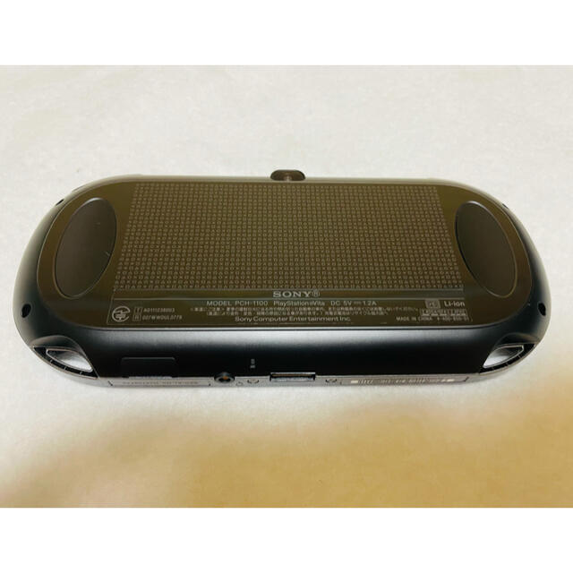PS Vita PCH-1100 クリスタルブラック 動作確認済み 画面傷無し 4