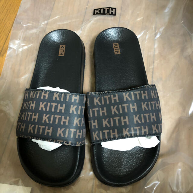 Kith Women Monogram Slides US10メンズ27cm程度 - サンダル