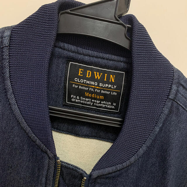 EDWIN(エドウィン)のEDWIN JERSEYS  MA-1 メンズのジャケット/アウター(ブルゾン)の商品写真