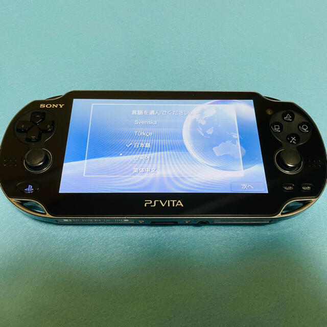 PS Vita PCH-1100 クリスタルブラック 動作良好