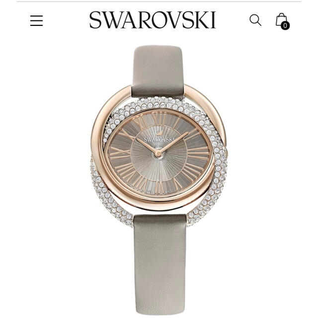 大人気　スワロフスキー　SWAROVSKI　時計素材クリスタルステンレス