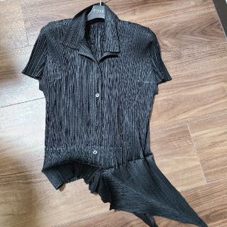 プリーツプリーズイッセイミヤケ(PLEATS PLEASE ISSEY MIYAKE)のイッセイミヤケ☆プリーツ女優服！(カットソー(半袖/袖なし))