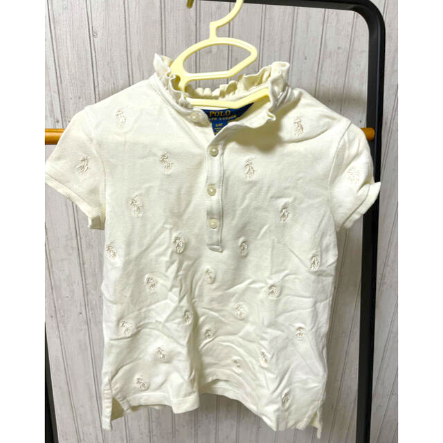 POLO RALPH LAUREN(ポロラルフローレン)のほぼ未使用polo Ralph Laurenイエロー キッズ/ベビー/マタニティのキッズ服女の子用(90cm~)(Tシャツ/カットソー)の商品写真