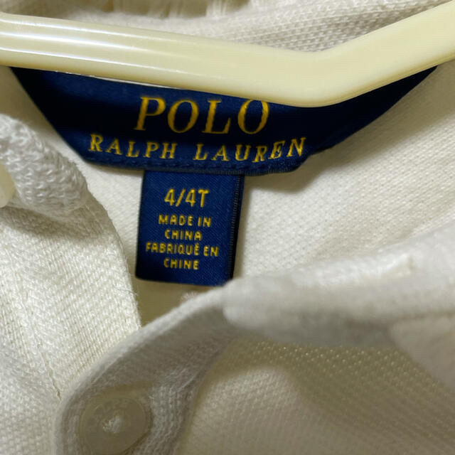 POLO RALPH LAUREN(ポロラルフローレン)のほぼ未使用polo Ralph Laurenイエロー キッズ/ベビー/マタニティのキッズ服女の子用(90cm~)(Tシャツ/カットソー)の商品写真