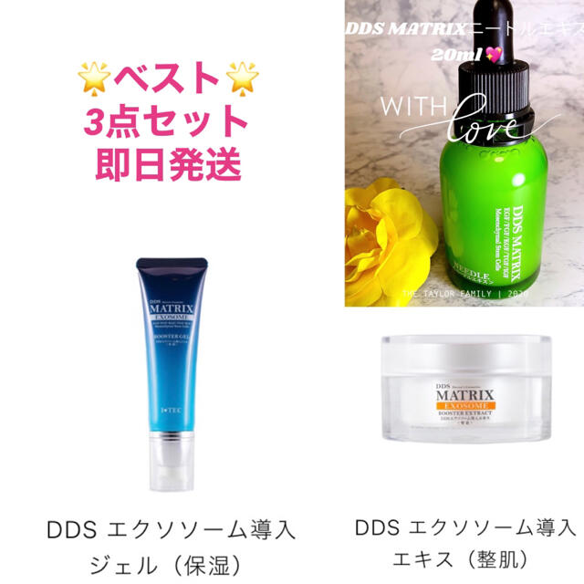 DDS マトリックスニードル20ml エクソソーム 導入エキス 整肌 ジェル