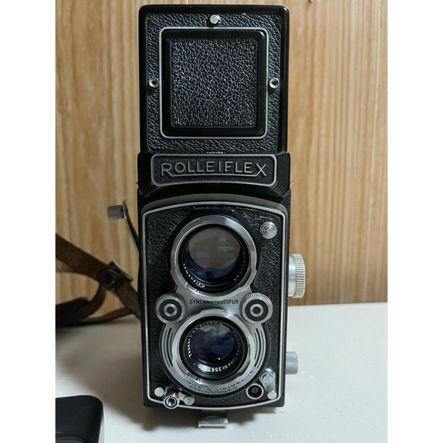 Rolleiflex Standard 3.5 フード、ケース付