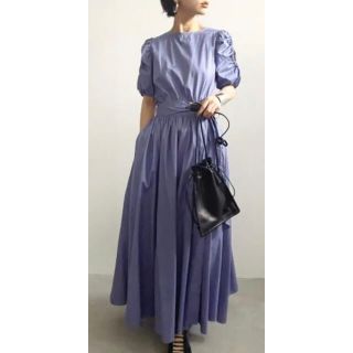 アメリヴィンテージ(Ameri VINTAGE)の2020年購入　AMERI DONUTS SLEEVE DRESS(ロングワンピース/マキシワンピース)