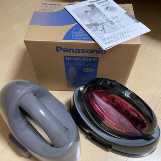 パナソニック(Panasonic)の【最終価格】Panasonic コードレススチームアイロン NI-WL403-P(アイロン)