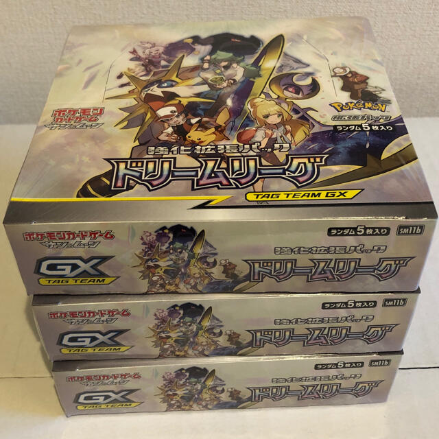 ドリームリーグ3box  新品未開封 シュリンク付き