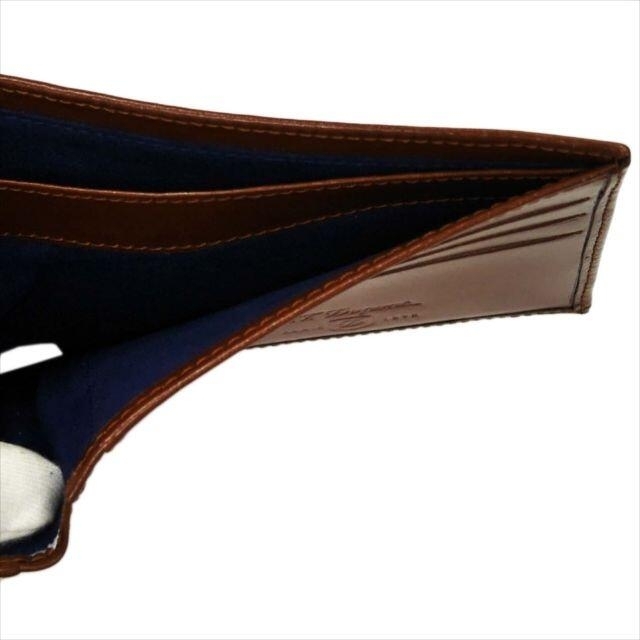 S.T. Dupont(エステーデュポン)のS.T. Dupont デュポン D LINE SLG 二つ折り財布 小銭入れ無 メンズのファッション小物(折り財布)の商品写真