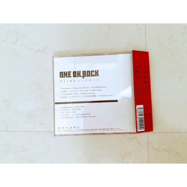 ONE OK ROCK(ワンオクロック)のONE OK ROCK / Nicheシンドローム（初回限定盤） エンタメ/ホビーのCD(ポップス/ロック(邦楽))の商品写真