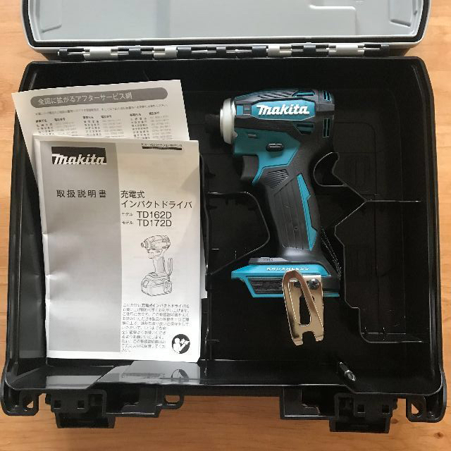 マキタ インパクトドライバー TD172D ブルー 新品未使用品