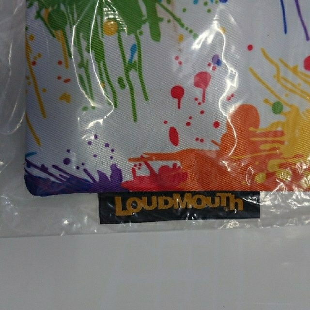 Loudmouth(ラウドマウス)の★新品★ペイント柄【ラウドマウス★LOUDMOUTH／マルチケース】 スポーツ/アウトドアのゴルフ(バッグ)の商品写真