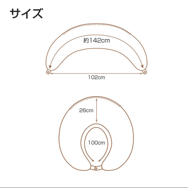 抱き枕　妊婦用抱き枕　足枕　授乳クッション　横向き枕　妊娠中枕　花柄まくら キッズ/ベビー/マタニティの寝具/家具(枕)の商品写真