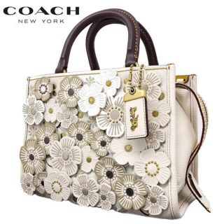 コーチ(COACH)の【日本限定発売】COACH ティーローズ ローグ25(ハンドバッグ)