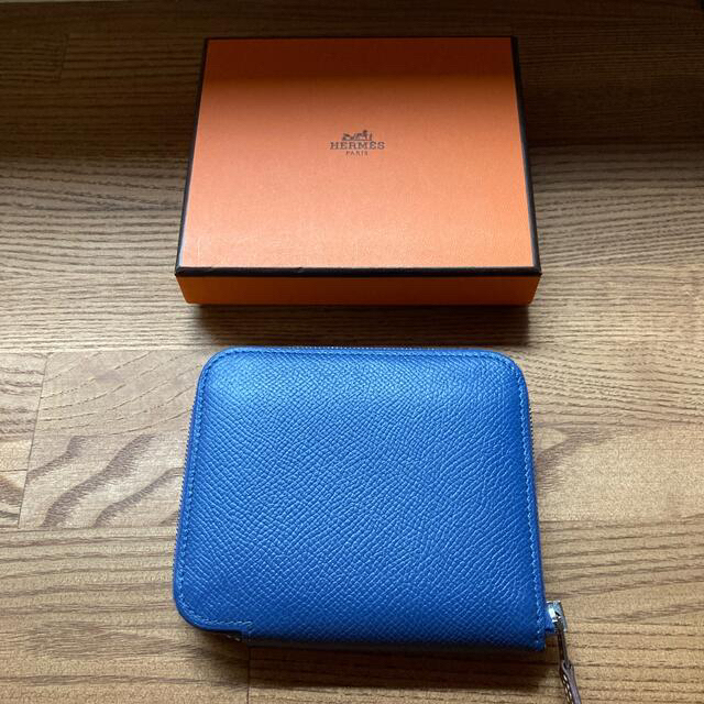 国内百貨店購入　エルメス　HERMES  シルクインコンパクト　財布