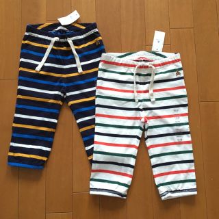 ベビーギャップ(babyGAP)のボーダーパンツset80(パンツ)