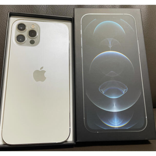 ほぼ未使用】iPhone 12 pro シルバー 256 GB SIMフリー