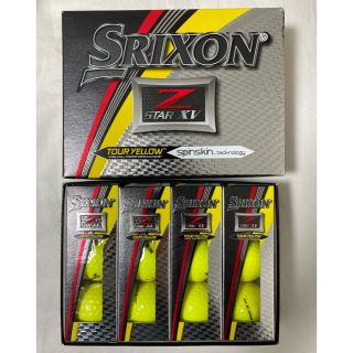 スリクソン(Srixon)のスリクソン Z-STAR XV SRIXON 4ダース イエロー  未使用新品(その他)