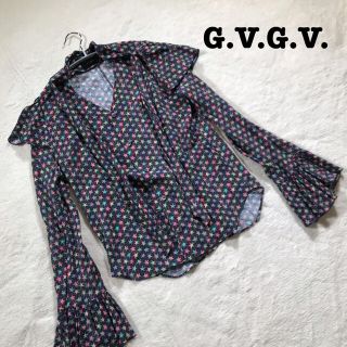 ジーヴィジーヴィ(G.V.G.V.)のg.v.g.v. シャツ レーヨン100 サイズ 34(シャツ/ブラウス(長袖/七分))