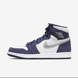 ナイキ(NIKE)のNIKE AIR JORDAN1 HIGH WHITE/MIDNIGHTNAVY(スニーカー)