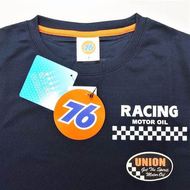 76 Lubricants(セブンティーシックスルブリカンツ)の新品　Ｍ　ネイビー　Ｔシャツ　半袖　76（セブンティシックス）　ナナロク メンズのトップス(Tシャツ/カットソー(半袖/袖なし))の商品写真