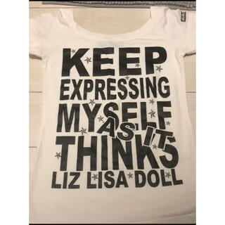リズリサドール(LIZ LISA doll)のリズリサTシャツ‧✧̣̇‧カットソー‧✧̣̇‧未着用SALE中‧✧̣̇‧(Tシャツ(半袖/袖なし))