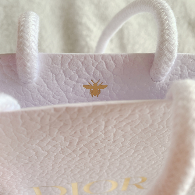 Christian Dior(クリスチャンディオール)のDIOR ディオール  ショッパー  リボン　付き レディースのバッグ(ショップ袋)の商品写真
