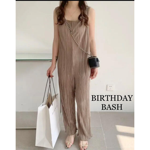 【美品BIRTHDAY BASHプリーツオールインワン】