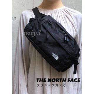 ザノースフェイス(THE NORTH FACE)のブラック★ノースフェイス ★クラッシック カンガ ウエストポーチ(ボディバッグ/ウエストポーチ)