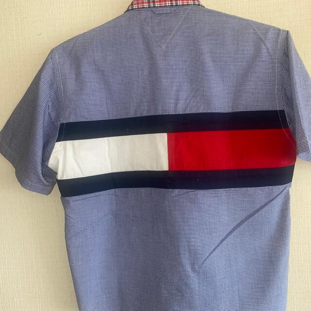 TOMMY HILFIGER(トミーヒルフィガー)のTommy Hilfigerトミー ヒルフィガーボタンダウンシャツ レディースのトップス(Tシャツ(半袖/袖なし))の商品写真