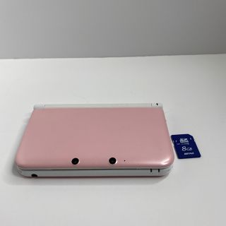 ニンテンドー3DS(ニンテンドー3DS)のニンテンドー3DS LL ピンク／ホワイト　本体(携帯用ゲーム機本体)