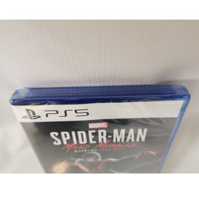 PlayStation(プレイステーション)の【新品未開封】【PS5】MARVEL スパイダーマン マイルズ・モラレス エンタメ/ホビーのゲームソフト/ゲーム機本体(家庭用ゲームソフト)の商品写真