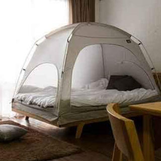韓国製 タスミテント 室内用テント 1-2人用 シングルベッド 韓国インテリア(その他)
