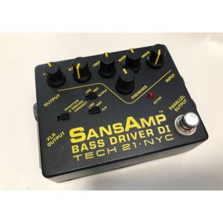 TECH21 SANSAMP BASS DRIVER DI サンズアンプ(ベースエフェクター)