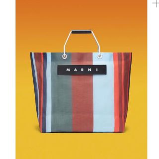 マルニ(Marni)のMARNI MARKET ポリアミド製ショッピングバッグ  人気　完売品(トートバッグ)