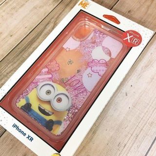 ミニオン(ミニオン)のミニオンズ iPhoneXR グリッター スマホケース(iPhoneケース)