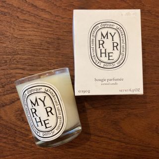 ディプティック(diptyque)のdiptyque キャンドル ミルラ　190g 教会　訳あり(キャンドル)