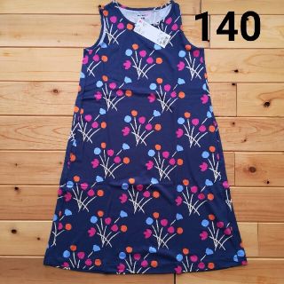 マリメッコ(marimekko)の140 marimekko　ユニクロ　日本未入荷　女の子　ワンピース(ワンピース)