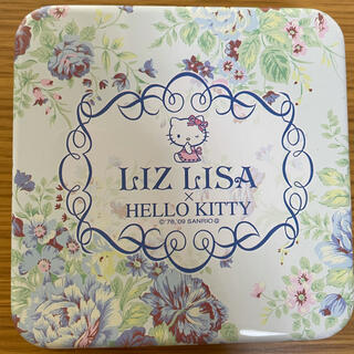 リズリサ(LIZ LISA)のLIZLISA HELLOKITTY ハローキティー キティーちゃん コラボ缶(キャラクターグッズ)