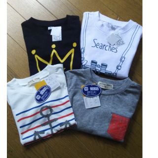 Tシャツ90㎝４枚【新品未使用】訳あり(Tシャツ/カットソー)