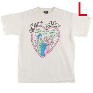 マイケルコース(Michael Kors)のSAINT MICHAEL Mxxxxxx HEART L 白 セントマイケル(Tシャツ/カットソー(半袖/袖なし))