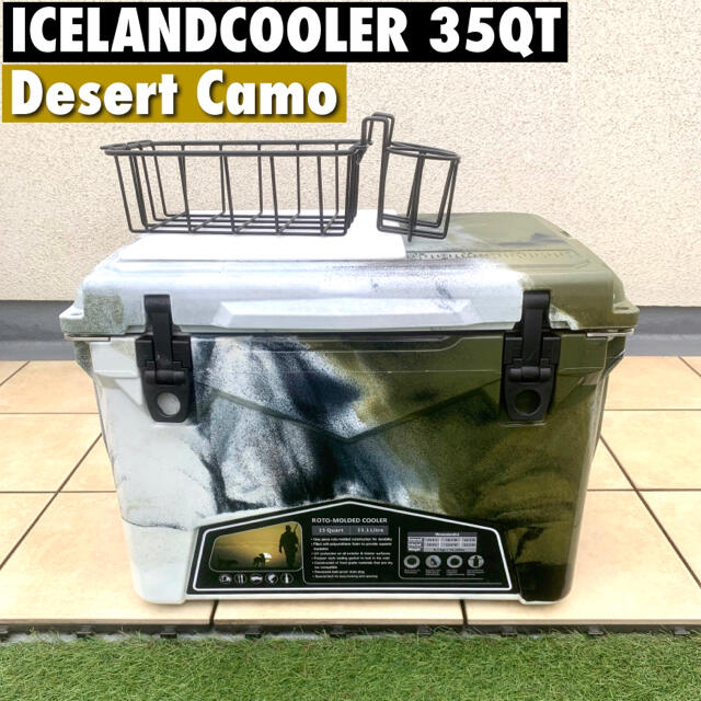 完売間近 アイスランドクーラーボックス 35QT ICELAND cooler