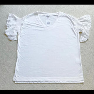 レプシィム(LEPSIM)の【未使用】ホワイト Tシャツ(Tシャツ(半袖/袖なし))