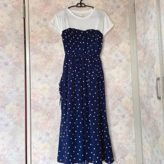 ダブルクローゼット(w closet)のハナハナ様専用　w closet ロングワンピース(ロングワンピース/マキシワンピース)