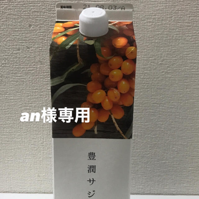 an様/豊潤サジー2本 食品/飲料/酒の健康食品(その他)の商品写真